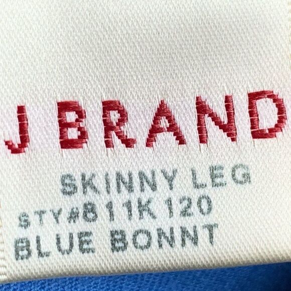 J Brand Skinny Leg Blue Bonnt 811K120 Jeans - Picture 9 of 10